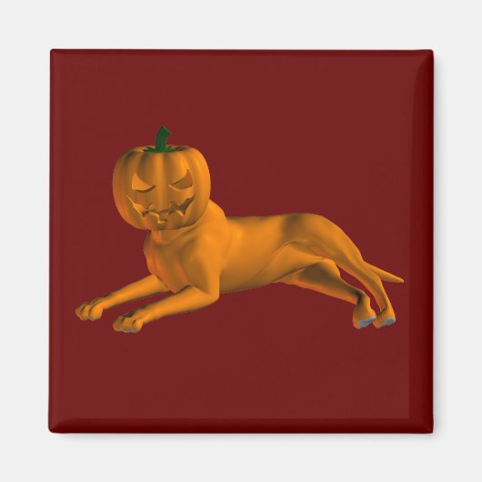 Halloween Hund Magnet (Vorne)