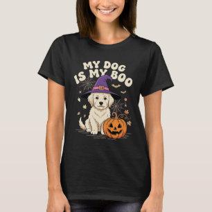 Halloween Hund Mein Hund ist mein Boo T-Shirt