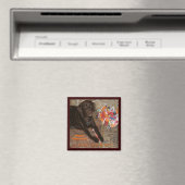 Halloween Hund mit Sweet Tooth Magnet (In Situ (Geschirrspüler))