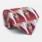 Halloween Hund No Leckereien Necktie Krawatte (Gerollt)