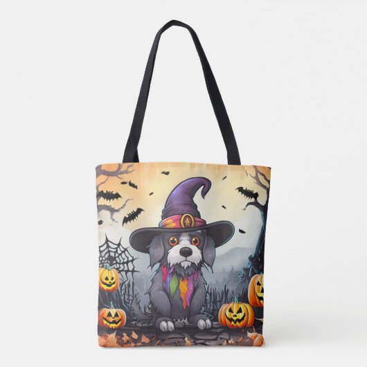 Halloween Hund Tasche (Rückseite)