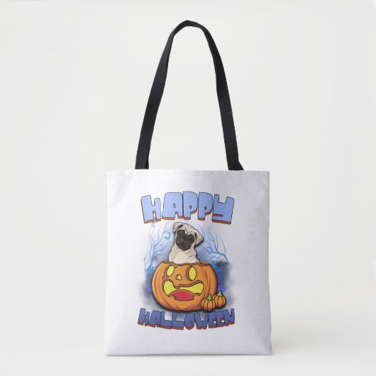 Halloween-Hund Tasche (Vorderseite)