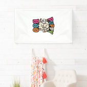 Halloween-Hund Welpe Boo Banner (Insitu)