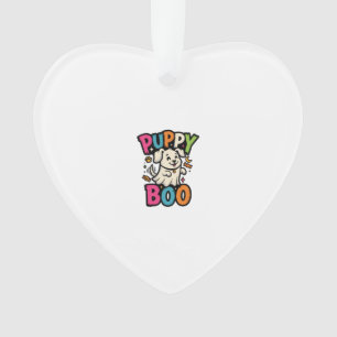 Halloween Hund Welpe Boo Ornament