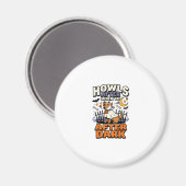 Halloween-Hunde-Boo-Crew (5) Magnet (Vorderseite/Rückseite)