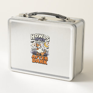 Halloween-Hunde-Boo-Crew (5) Metall Brotdose