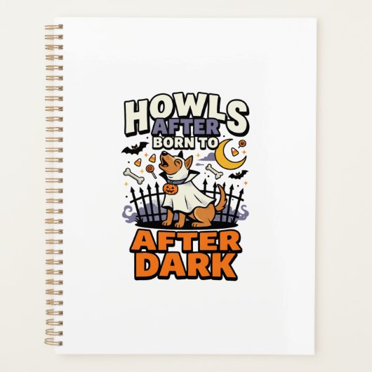 Halloween-Hunde-Boo-Crew (5) Planer (Vorderseite)