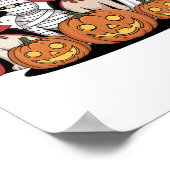 Halloween Hunde für Liebhaber von Haustieren - Nie Poster (Ecke)