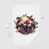 Halloween Hunde Golfhandtuch (Insitu)