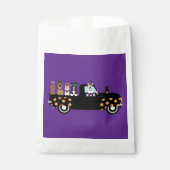 Halloween-Hunde in einem Lieferwagen Geschenktütchen (Vorderseite)