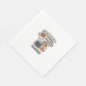 Halloween-Hunde-Magie-Vibes Serviette (Ecke)