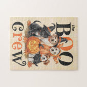Halloween Hunde Puzzle (Horizontal)
