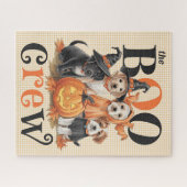 Halloween Hunde Puzzle (Horizontal)