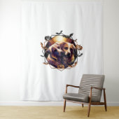 Halloween Hunde Wandteppich (Beispiel)