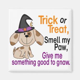 Halloween-Hundegeruch meine Tatze 1 Magnet