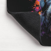 Halloween-Hundehund Mousepad (Ecke)