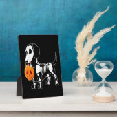 Halloween-Hundekostüm Fotoplatte (Seite)