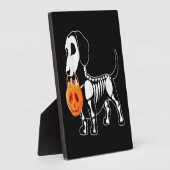 Halloween-Hundekostüm Fotoplatte (Seite)