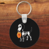 Halloween-Hundekostüm Schlüsselanhänger (Vorderseite)