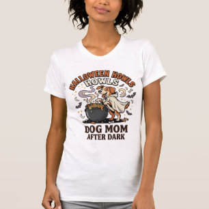 Halloween-Hundemutter nach Einbruch der Dunkelheit T-Shirt