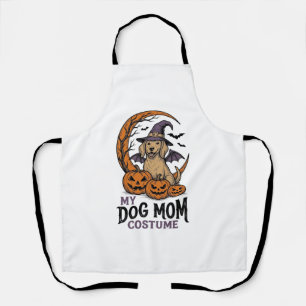 Halloween-Hundemutter-Shirt Hexen-Welpen-Kostüm Gr Schürze