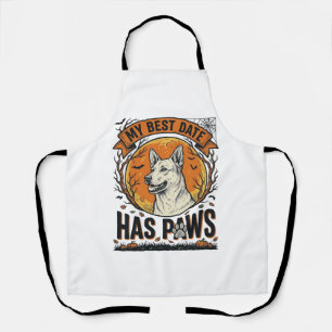 Halloween-Hundeshirt für stolze Haustierbesitzer Schürze