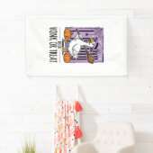 Halloween Hupen oder behandeln Hexen Gans Banner (Insitu)