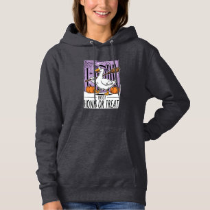 Halloween Hupen oder behandeln Hexen Gans Hoodie