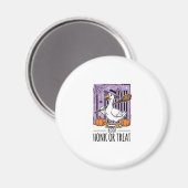 Halloween Hupen oder behandeln Hexen Gans Magnet (Vorderseite/Rückseite)