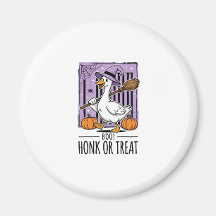 Halloween Hupen oder behandeln Hexen Gans Magnet