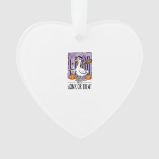Halloween Hupen oder behandeln Hexen Gans Ornament