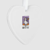 Halloween Hupen oder behandeln Hexen Gans Ornament (Vorderseite)