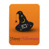 Halloween-Hut mit Spider Magnet (Vertikal)