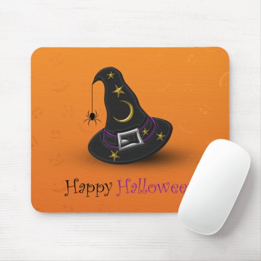 Halloween-Hut mit Spider Mousepad (Mit Mouse)