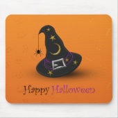 Halloween-Hut mit Spider Mousepad (Vorne)