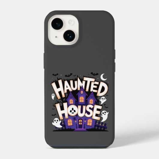 Halloween - Hütte iPhone Hülle (Rückseite)