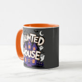 Halloween - Hütte Tasse (Vorderseite Links)