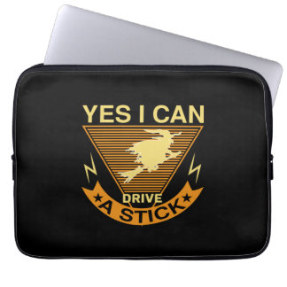 Halloween I Can Drive A Stick Birthday Laptopschutzhülle