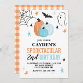 Halloween I Einladung (Vorne/Hinten)