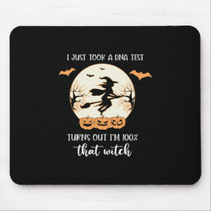 Halloween I Just Took A DNA Test Birthday Mousepad