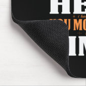 Halloween I May Look Calm Birthday Mousepad (Ecke)