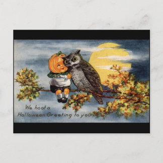 Halloween I Postcard (Vintag) Postkarte