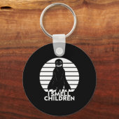 Halloween I riecht Kinder Schlüsselanhänger (Vorderseite)