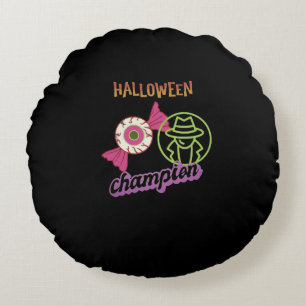 Halloween I Spy Champion Rundes Kissen