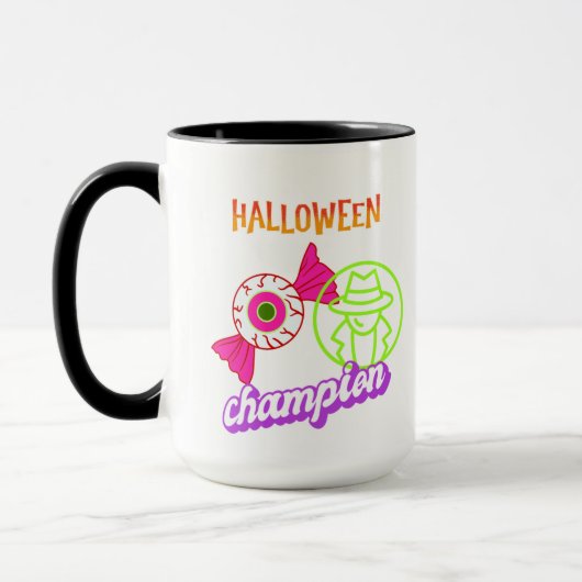 Halloween I Spy Champion Tasse (Links)
