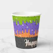 Halloween Ice Cream Geburtstag Pappbecher (Vorderseite)