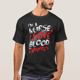 Halloween Ich bin eine Krankenschwester Ich liebe T-Shirt