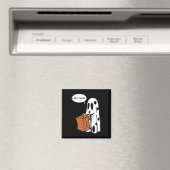 Halloween ich Got ein Rock Ghost Magnet (In Situ (Geschirrspüler))