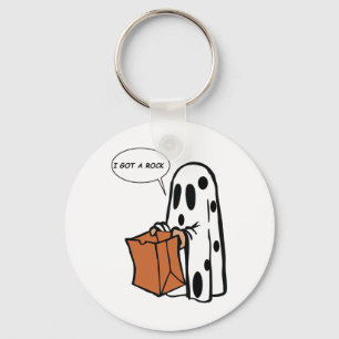 Halloween ich Got ein Rock Ghost Schlüsselanhänger