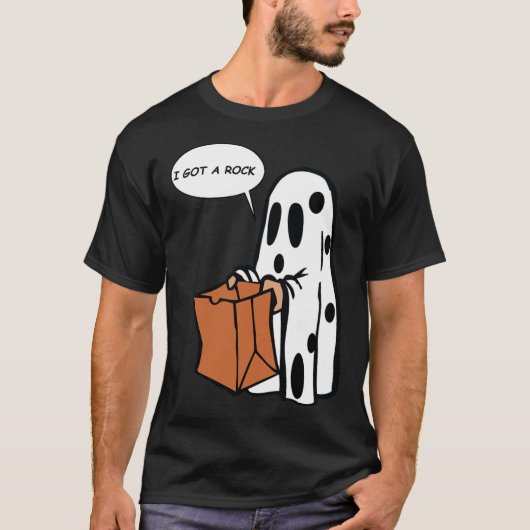 Halloween ich Got einen Rock Ghost-T - Shirt (Vorderseite)